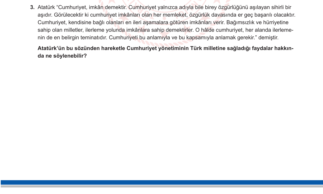 Tarih sorusu 14 — 