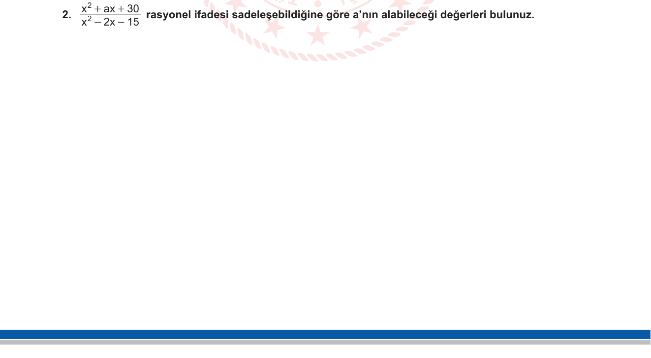 Matematik sorusu 44 — 