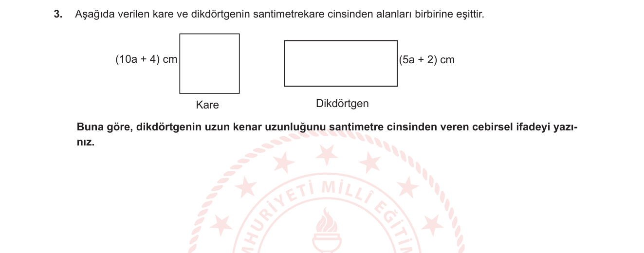 Matematik sorusu 32 — 