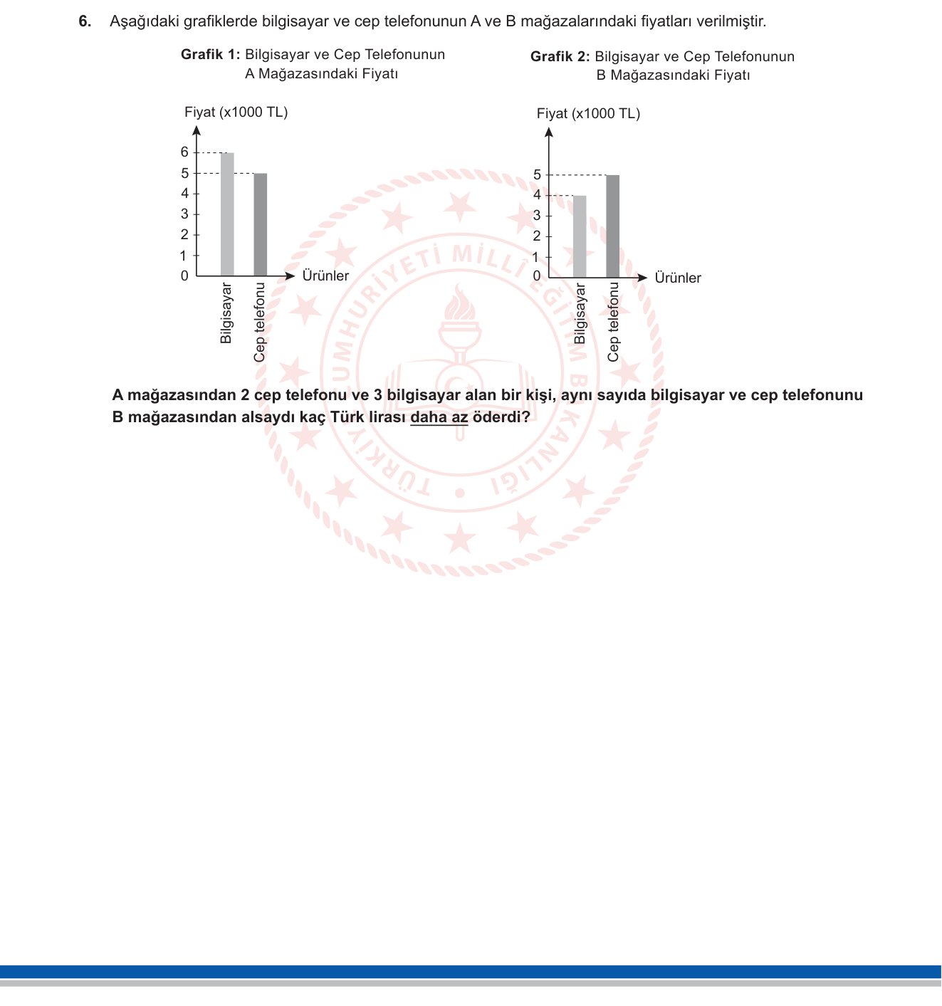 Matematik sorusu 13 — 