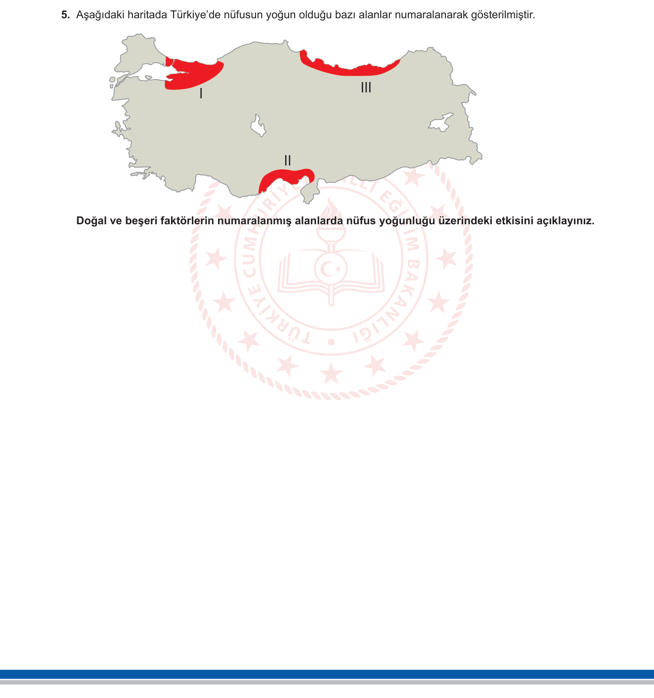Coğrafya sorusu 5 — 