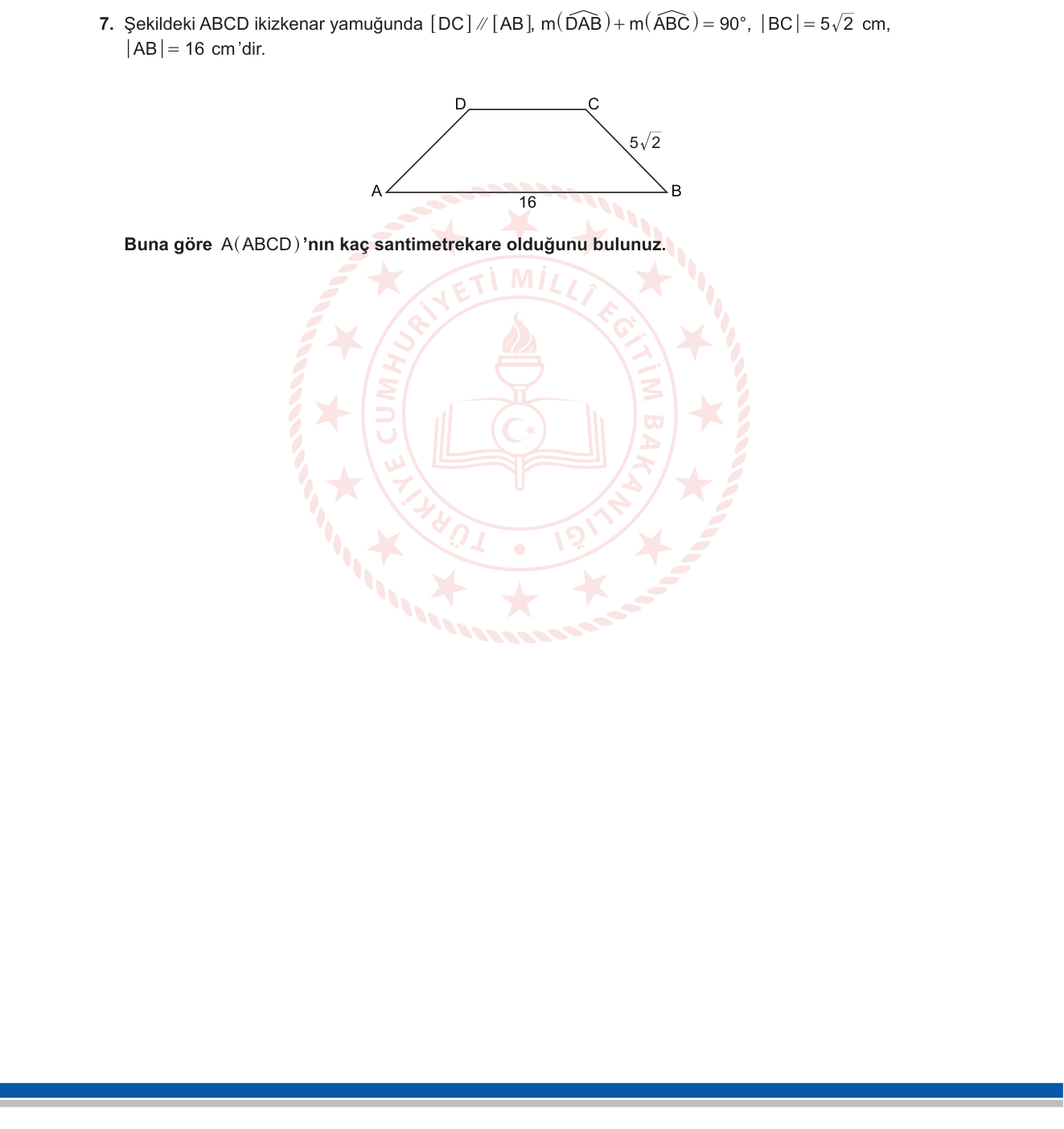 Matematik sorusu 42 — 