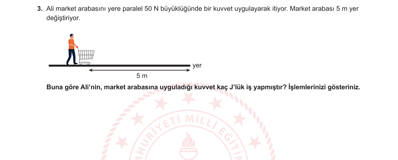 Fizik sorusu 4 — 
