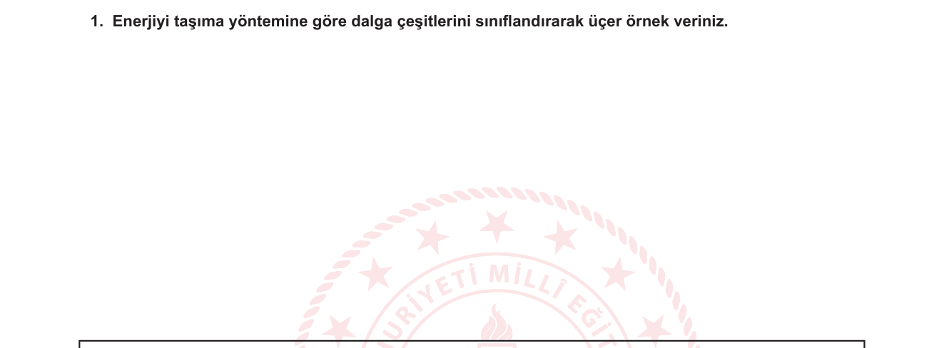 Fizik sorusu 6 — 