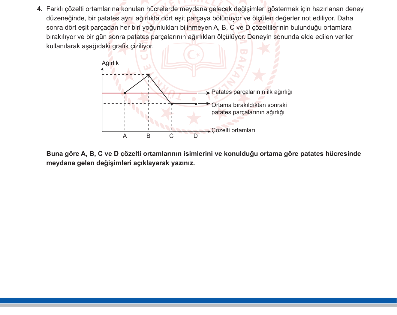 Biyoloji sorusu 20 — 