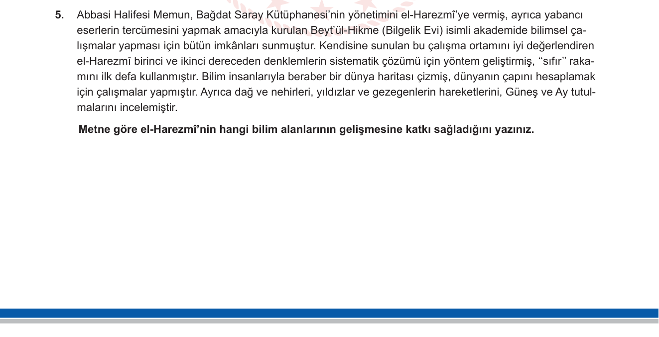 Sosyal Bilgiler sorusu 12 — 