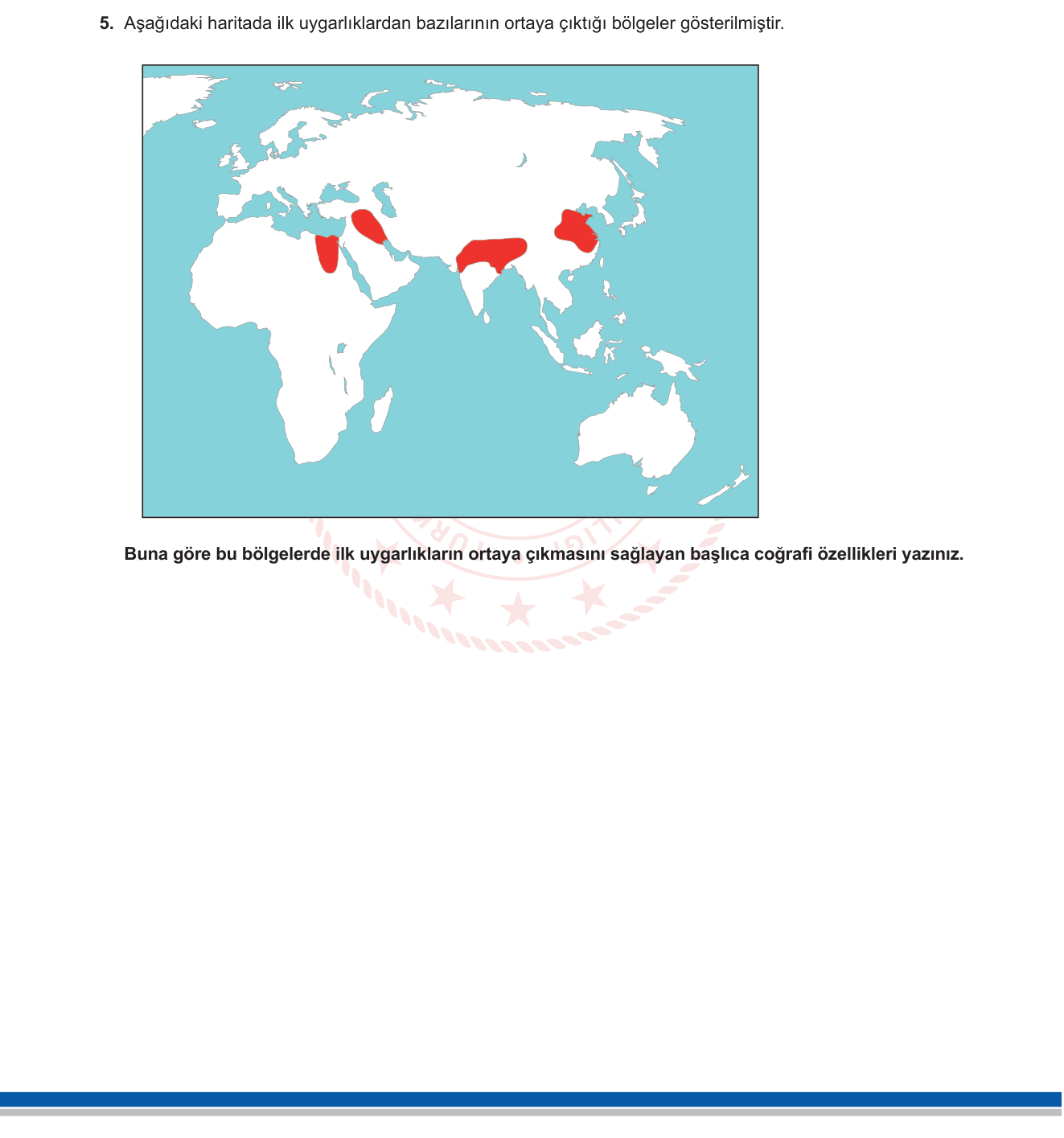 Coğrafya sorusu 15 — 