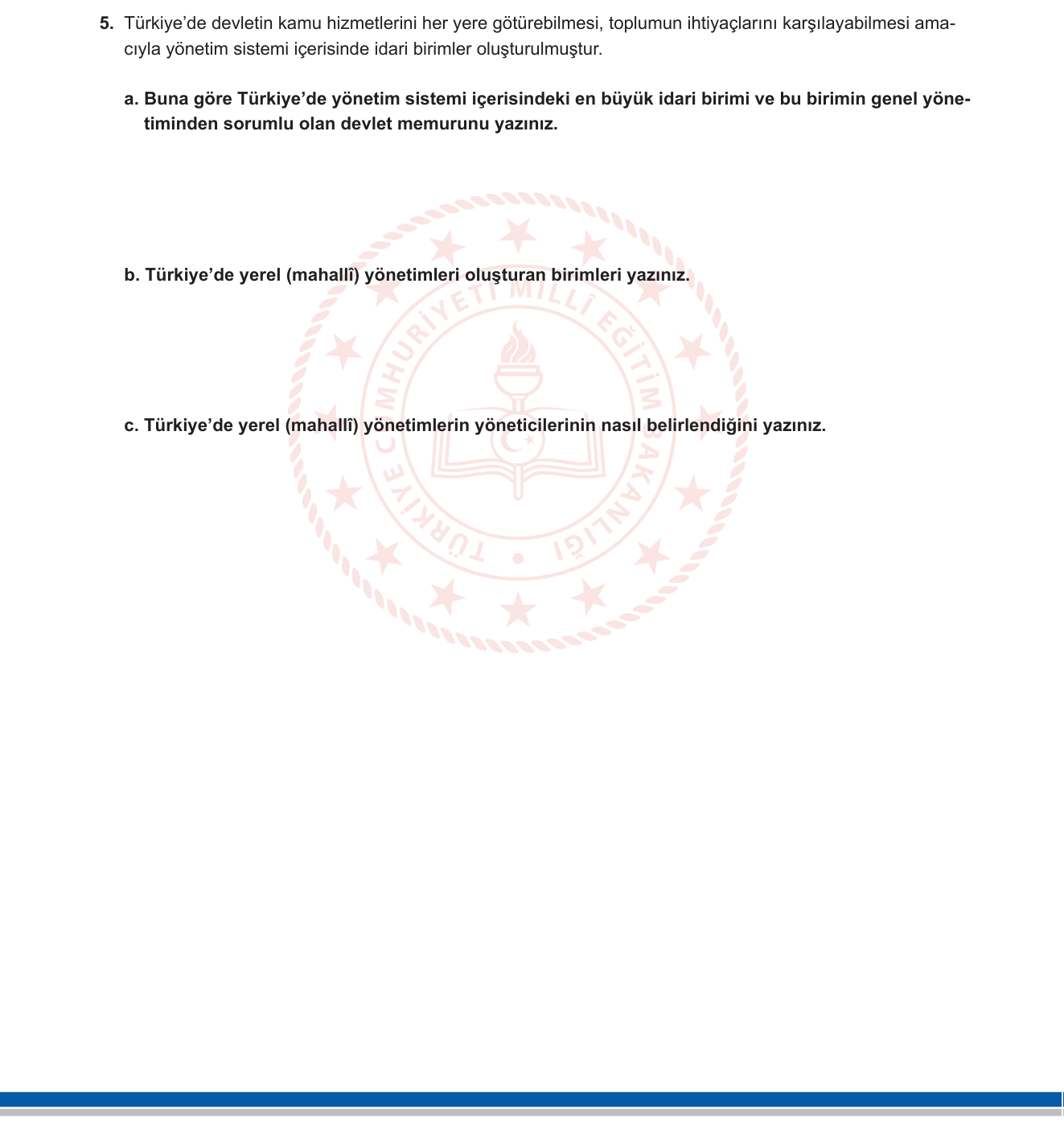 Coğrafya sorusu 18 — 