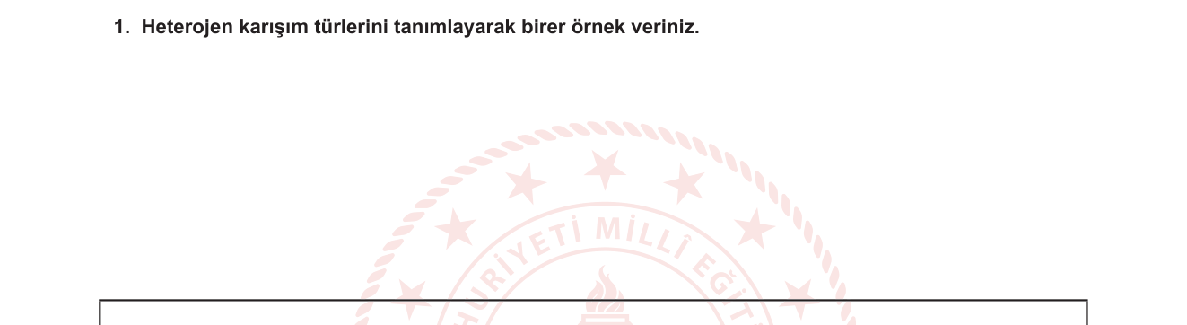 Kimya sorusu 19 — 