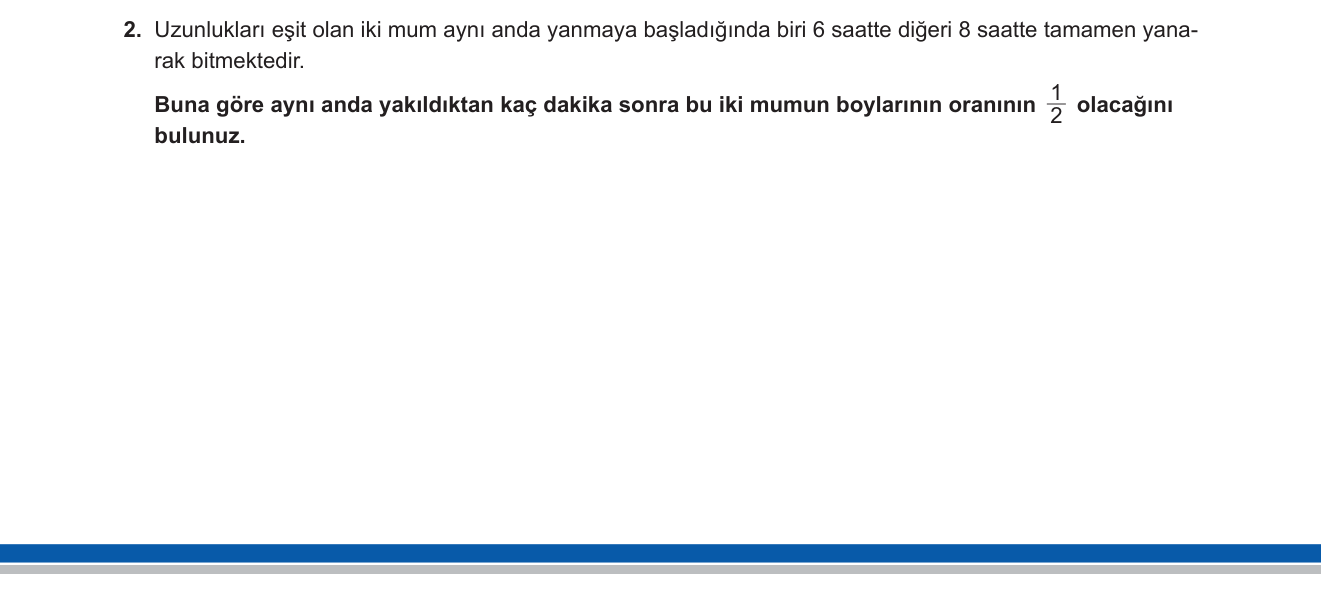 Matematik sorusu 22 — 