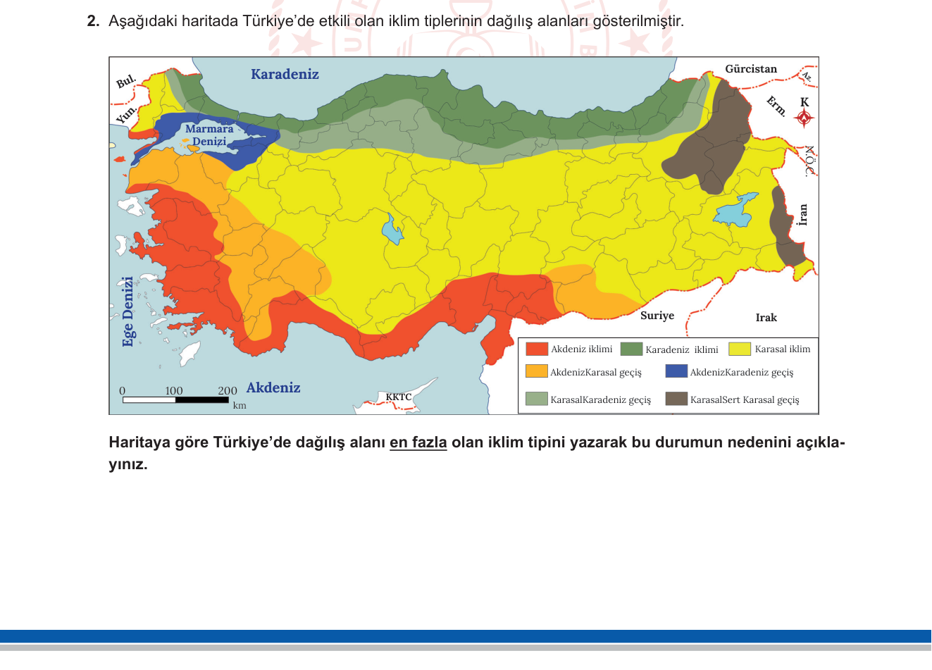 Coğrafya sorusu 15 — 