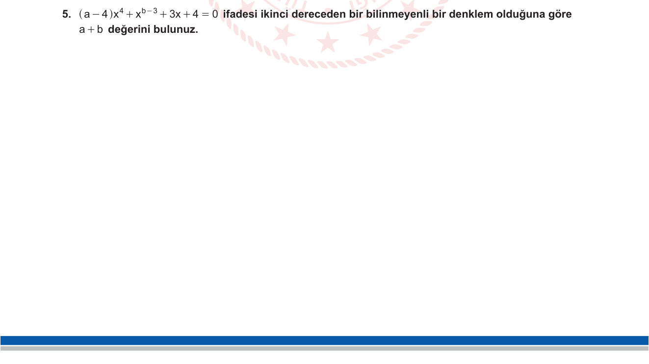 Matematik sorusu 4 — 