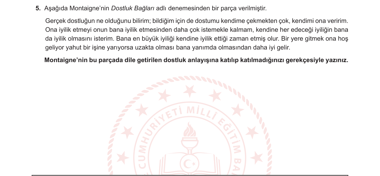 Türk Dili ve Edebiyatı sorusu 18 — 