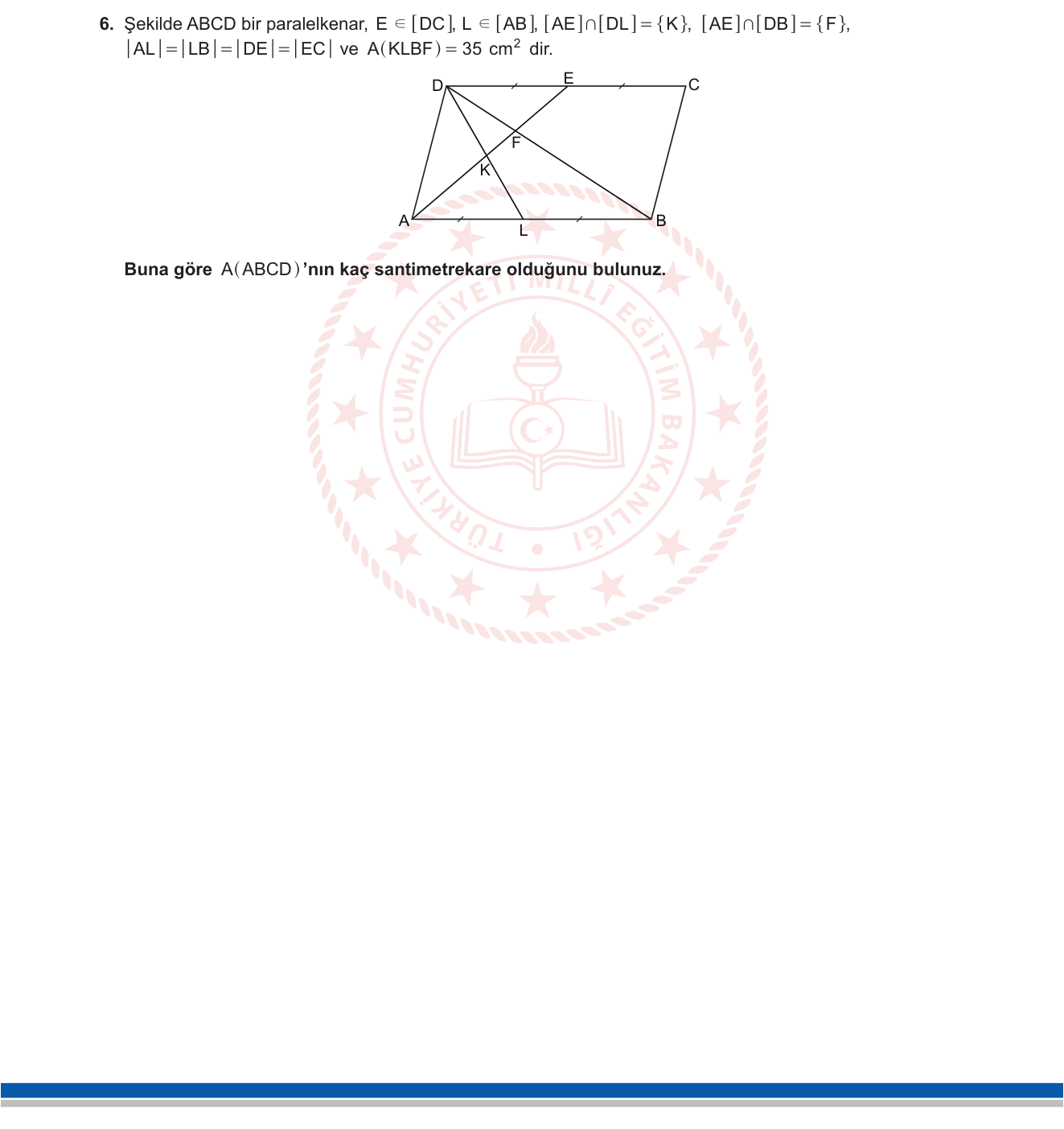 Matematik sorusu 52 — 