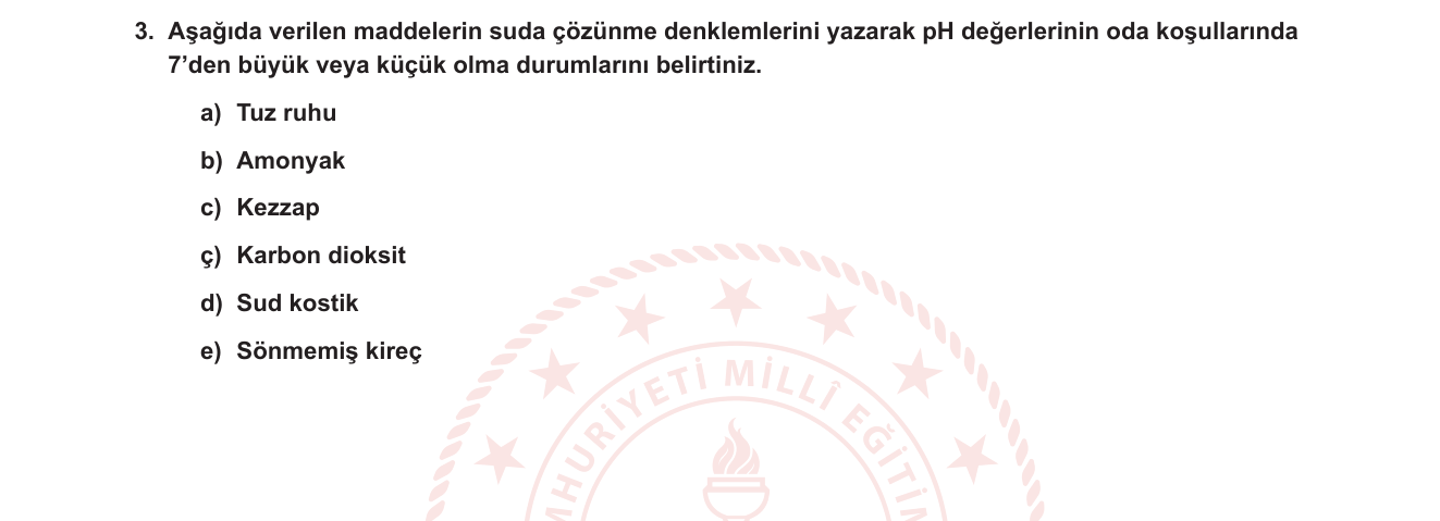 Kimya sorusu 41 — 