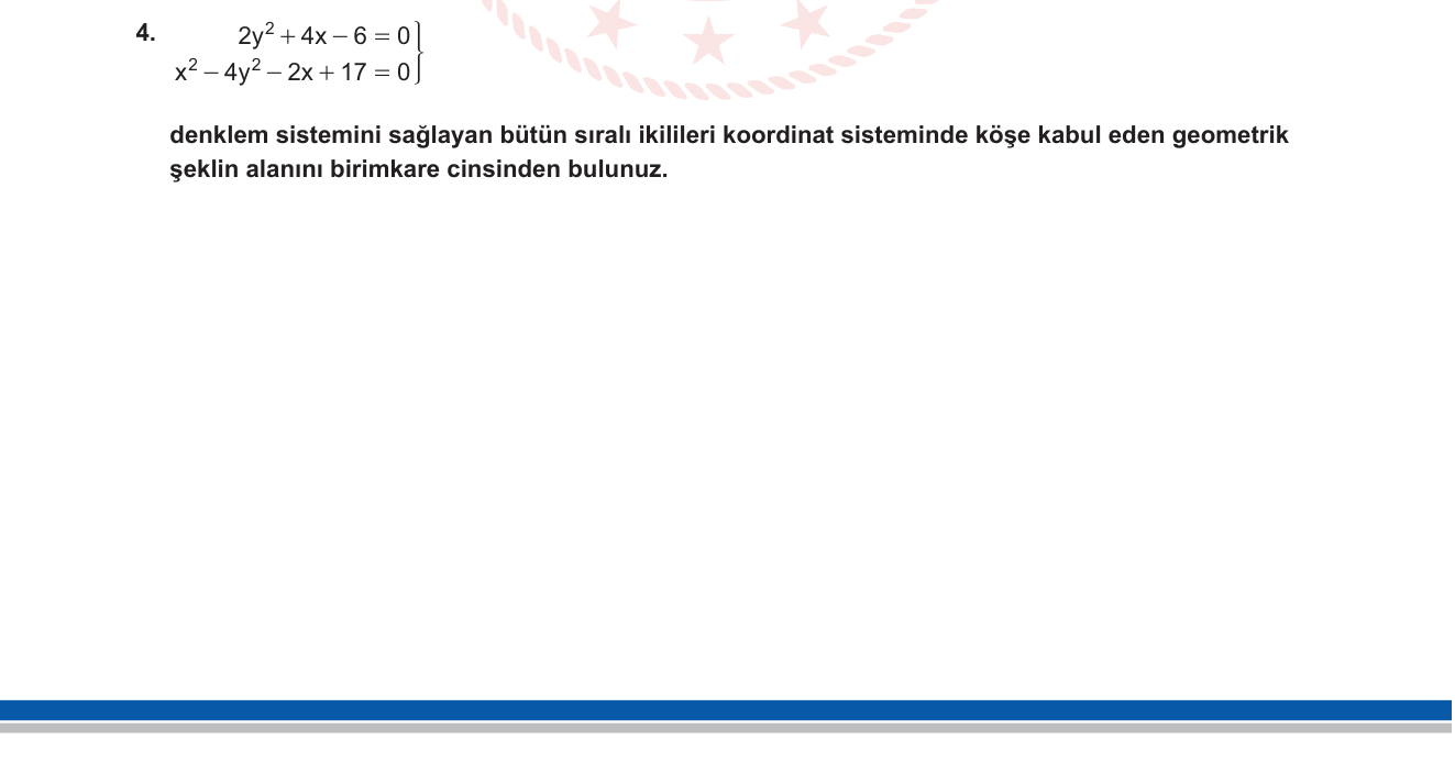 Matematik sorusu 47 — 