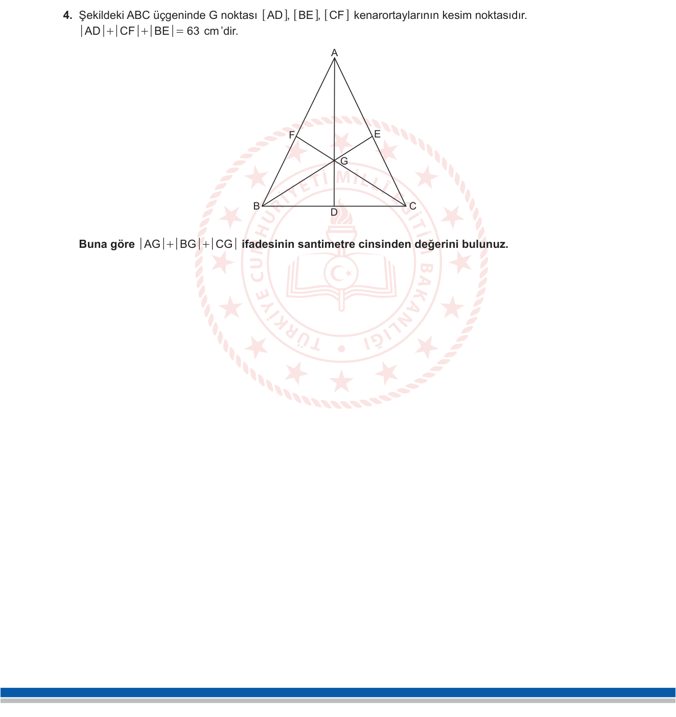 Matematik sorusu 11 — 