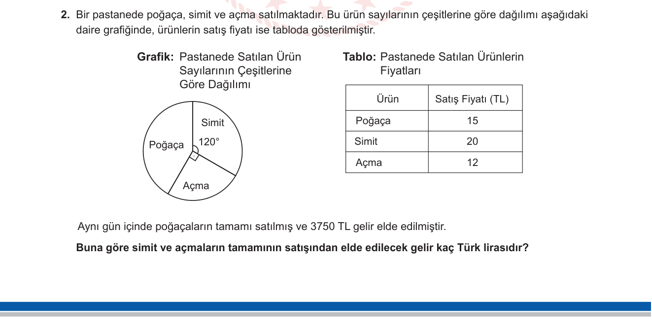 Matematik sorusu 13 — 