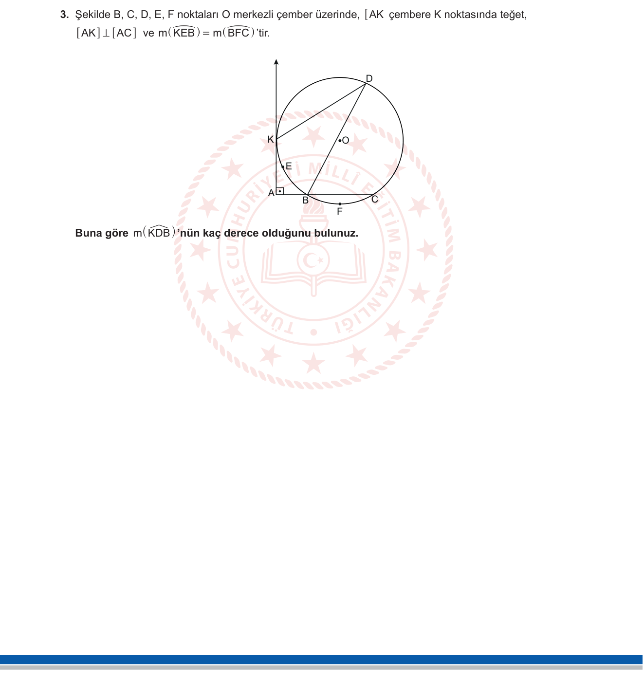 Matematik sorusu 51 — 
