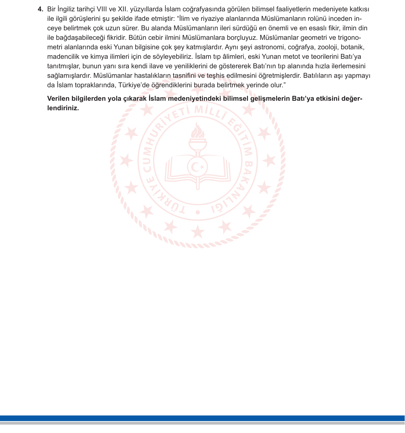 Tarih sorusu 18 — 
