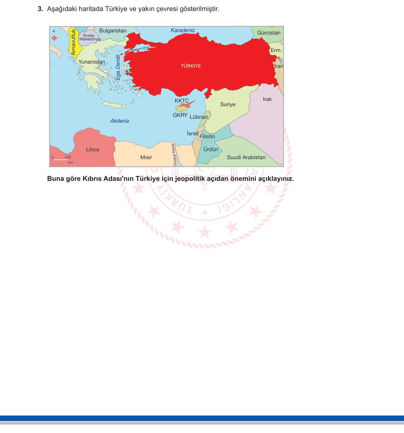 Coğrafya sorusu 8 — 