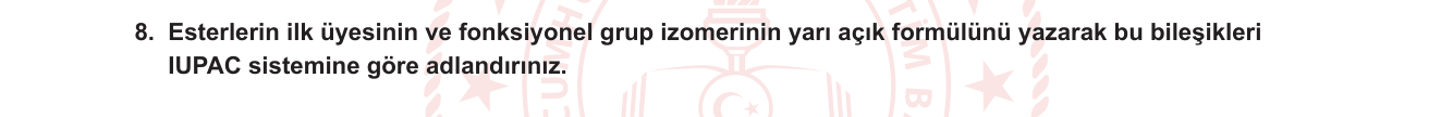 Kimya sorusu 15 — 