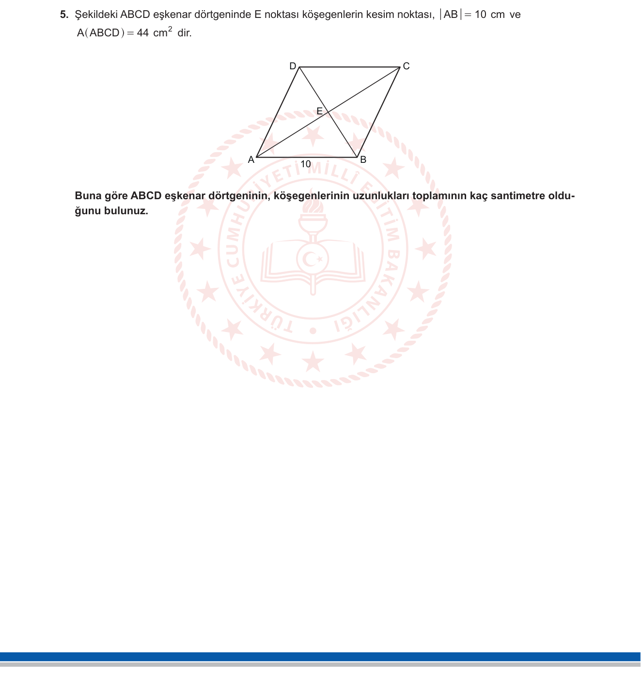 Matematik sorusu 27 — 