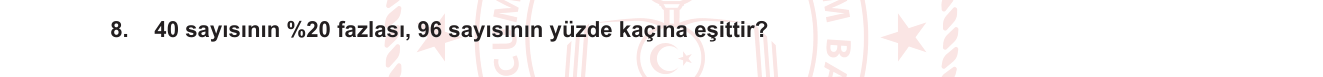 Matematik sorusu 34 — 
