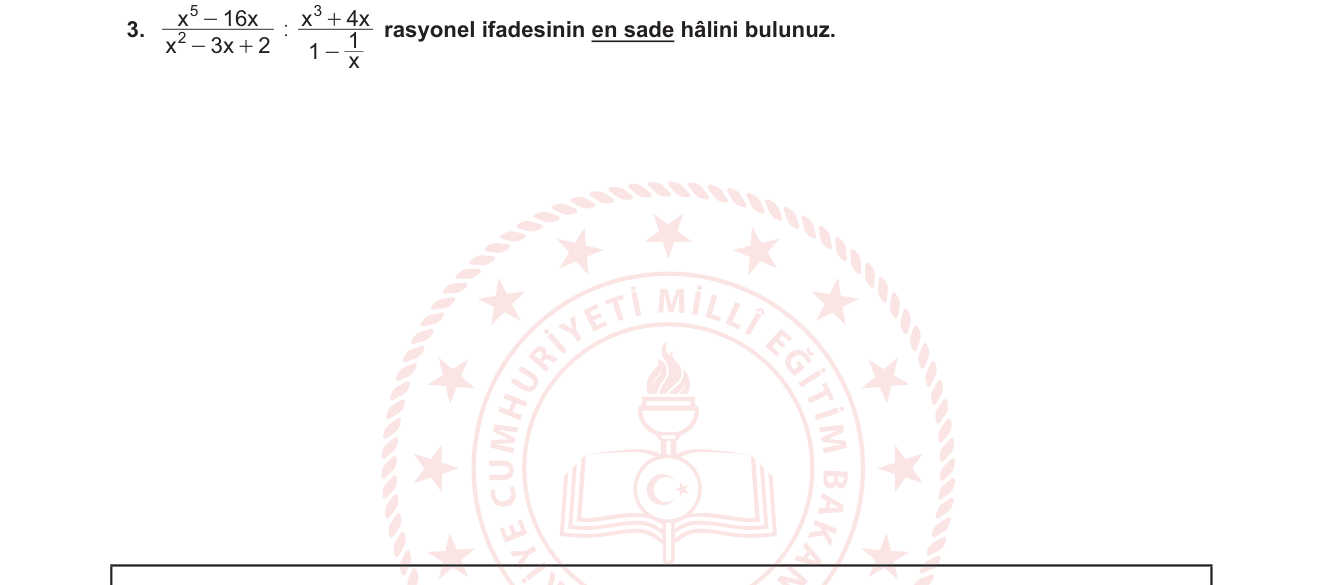 Matematik sorusu 31 — 