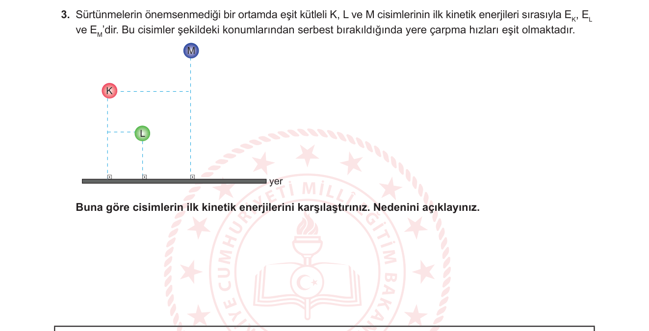 Fizik sorusu 30 — 